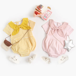 Striped Newborn Bodysuit