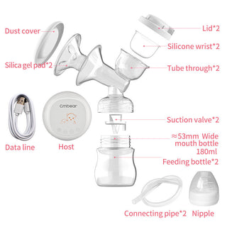 Massage Electric Bilateral Breast Pump