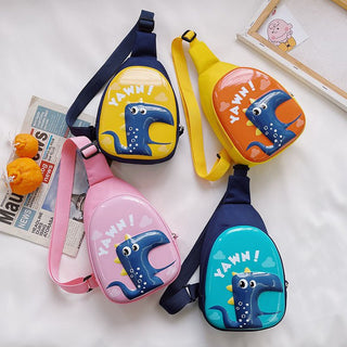 Children's Cute Cartoon Hard Shell Chest Bag