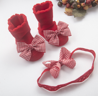 Baby Headband Socks Set